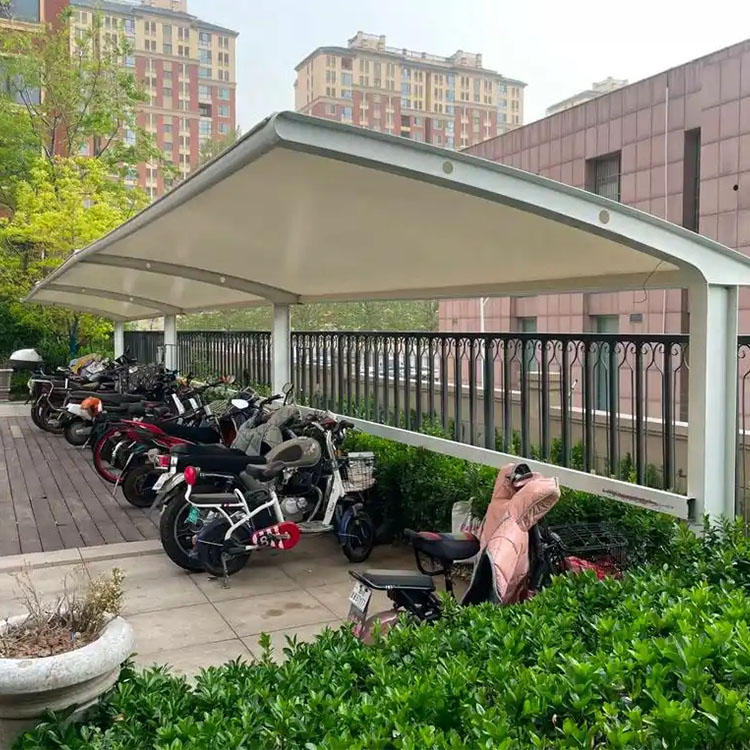 苏州膜结构电动车棚